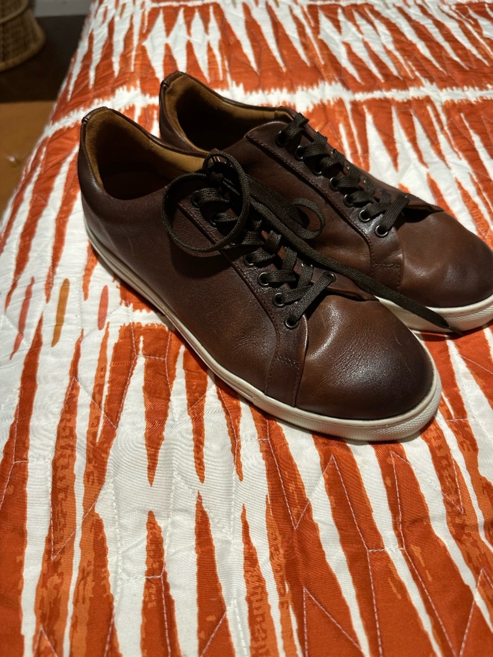 Thursday Boot Company Brown Leather Sneakers